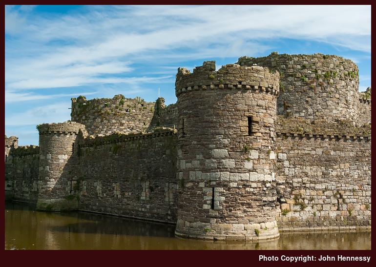 Beaumaris Castle, Isle of Anglesey, Wales