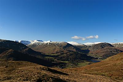 Looking towards Helvellyn from Place Fell, Patterdale