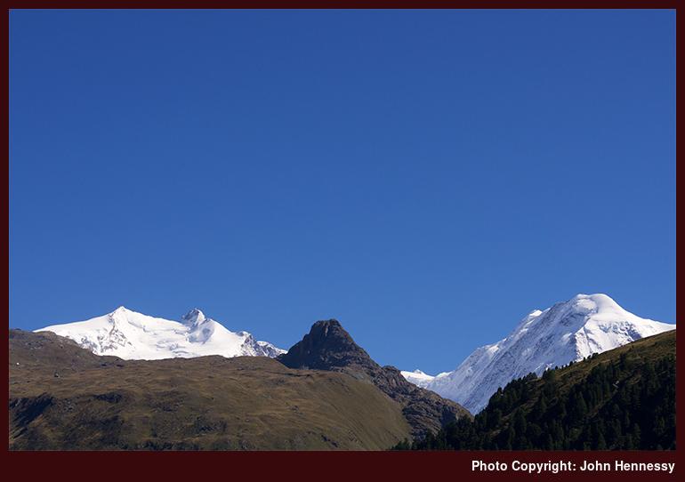 Dufourspitze & Liskamm, Zermatt, Valais, Switzerland