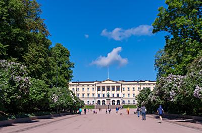 Slottet, Karl Johans Gate, Oslo, Norway