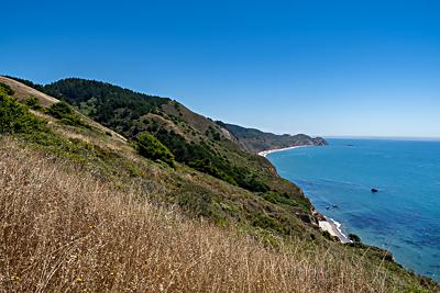 Looking towards Double Point, Point Reyes National Seashore, California, U.S.A.