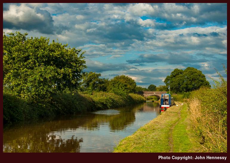 Trent and Mersey Canal, Thurlwood, Cheshire, England