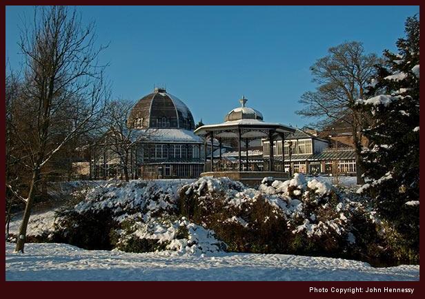 Octogonal Hall, Pavilion Gardens, Buxton, Derbyshire, England