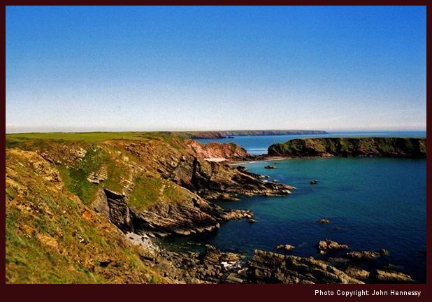 Albion Sands & Gateholm Island, Marloes, Pembrokeshire, Wales