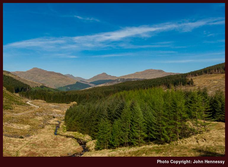 Sruth Ban & Cowal Way, Lochgoilhead, Argyll, Scotland