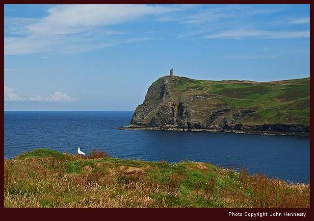 Bradda Head from Kione ny Garee, Port Erin, Isle of Man