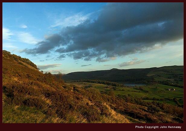 Looking towards Shutlingsloe from Tegg's Nose, Macclesfield, Cheshire, England