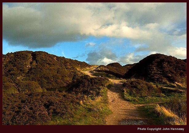 Gritstone Trail at Tegg's Nose, Macclesfield, Cheshire, England