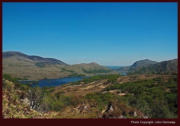 Upper Lake from Looscaunagh Hill, Killarney, Co. Kerry, Éire