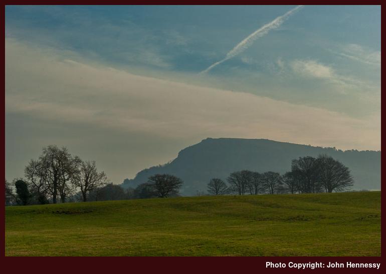 The Cloud from the Macclesfield Canal near Buglawton, Congleton Cheshire, England