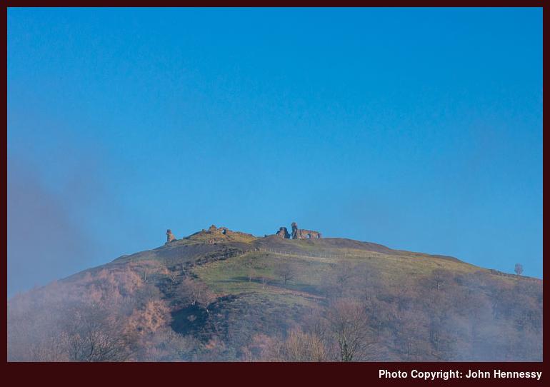 Castell Dinas Bran, Langollen, Denbighshire, Wales