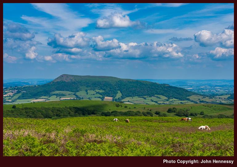 Deri & Ysgyrd Fawr, Abergavenny, Monmouthshire, Wales Deri & Ysgyrd Fawr, Abergavenny, Monmouthshire, Wales