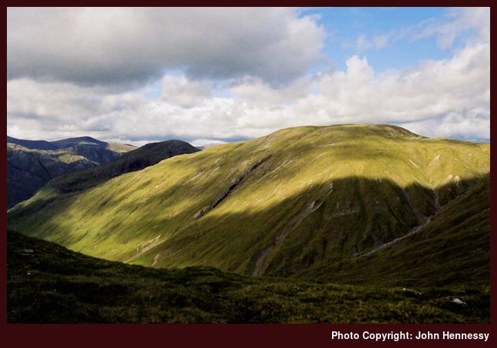 Meall Beithe & Meall Garbh as seen from Lairig Dhoireann, Stronmilchan, Argyll & Bute, Scotland