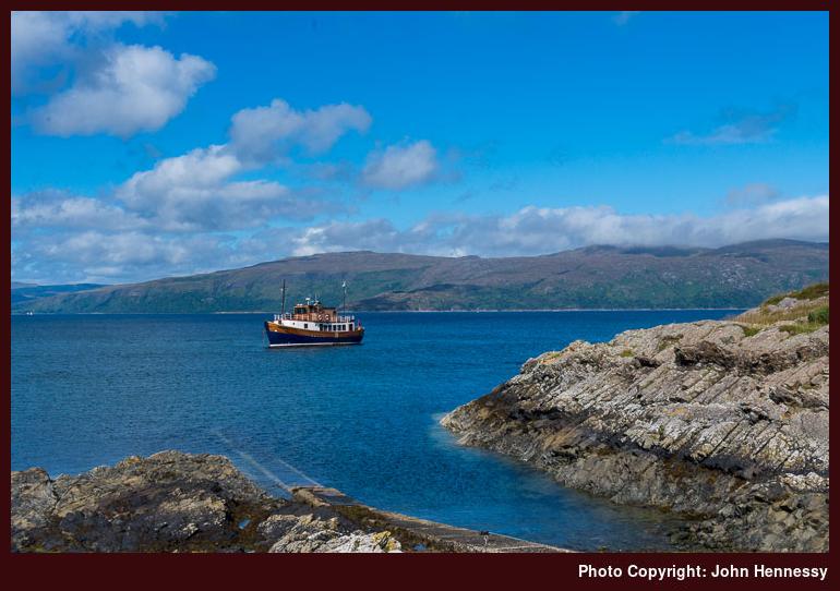 Looking along the Sound of Mull, Isle of Mull, Argyll & Bute, Scotland
