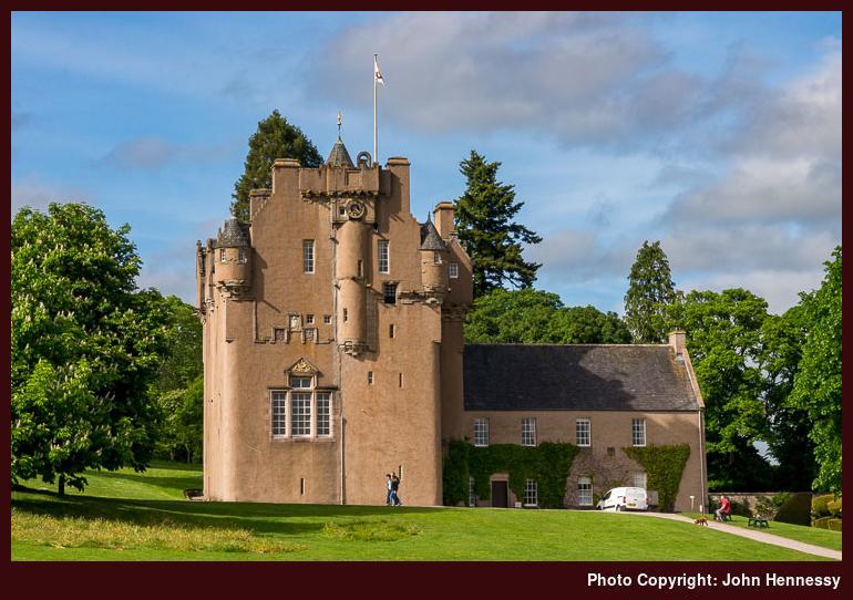 Crathes Castle, Banchory, Aberdeenshire, Scotland