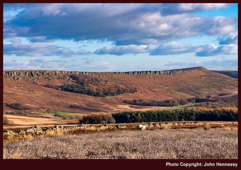 Stanage Edge, Bamford, Derbyshire, England