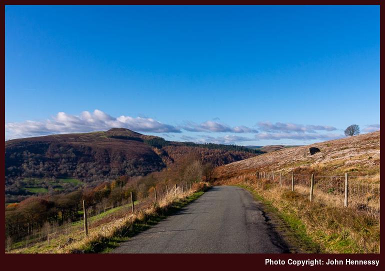 Win Hill as seen from Bamford Edge, Bamford, Derbyshire, England