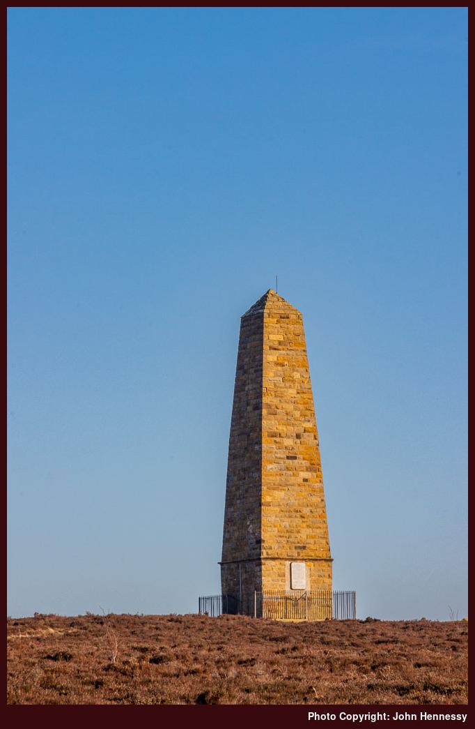 Captain Cook's Monument, Easby Fell, Great Ayton, North Yorkshire, England