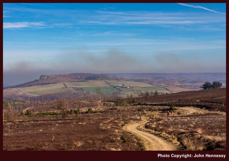 Looking towards Highcliff Nab from Hutton Moor, Great Ayton, North Yorkshire, England