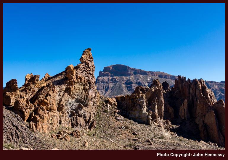 Montana de Guajara & Rocques de Garcia, Parque Nacional del Teide, Tenerife, Spain