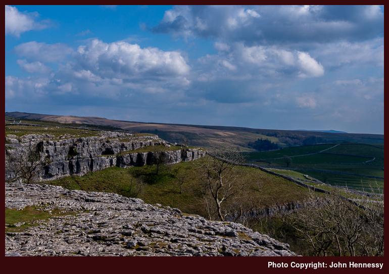 Malham Cove close up, Yorkshire, England