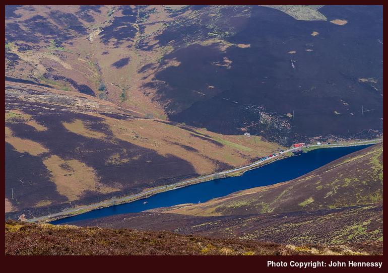 Loganlea Reservoir, Pentland Hills Regional Park, Edinburgh, Scotland