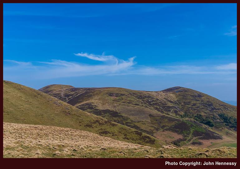 Scald Law and South Black Hill, Pentland Hills Regional Park, Edinburgh, Scotland