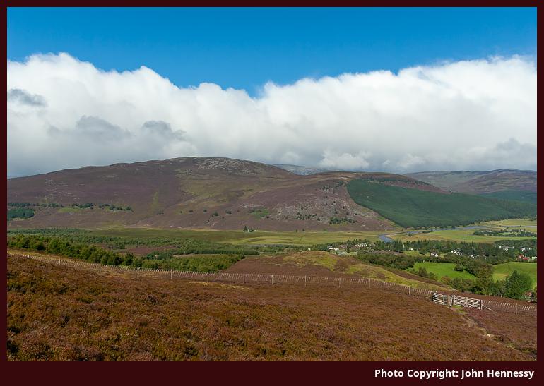Carn na Drochaide from Morrone, Braemar, Cairngorms National Park, Scotland