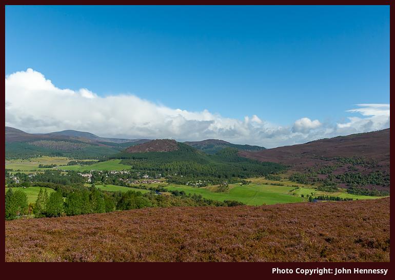 Creag Choinnich from Morrone, Braemar, Cairngorms National Park, Scotland