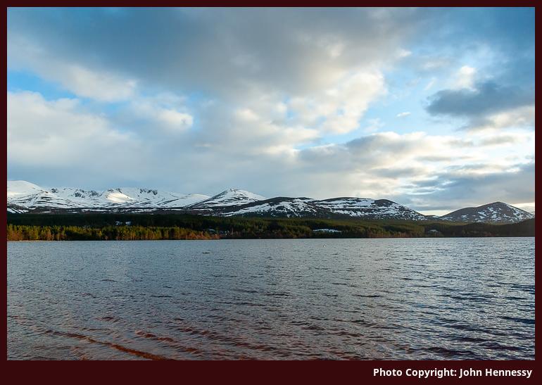 Loch Morlich Skyline, Cairngorms National Park, Scotland