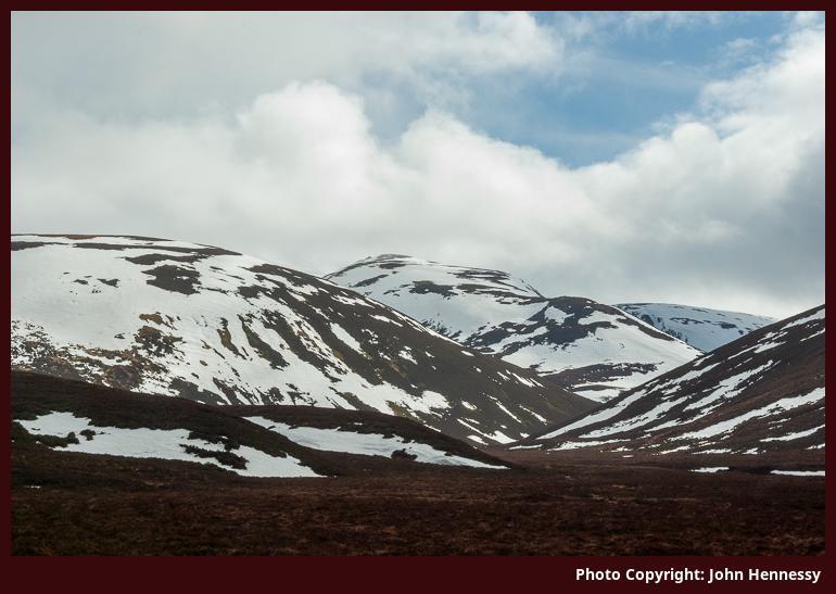 Looking towards Bynack More, Cairngorms National Park, Scotland