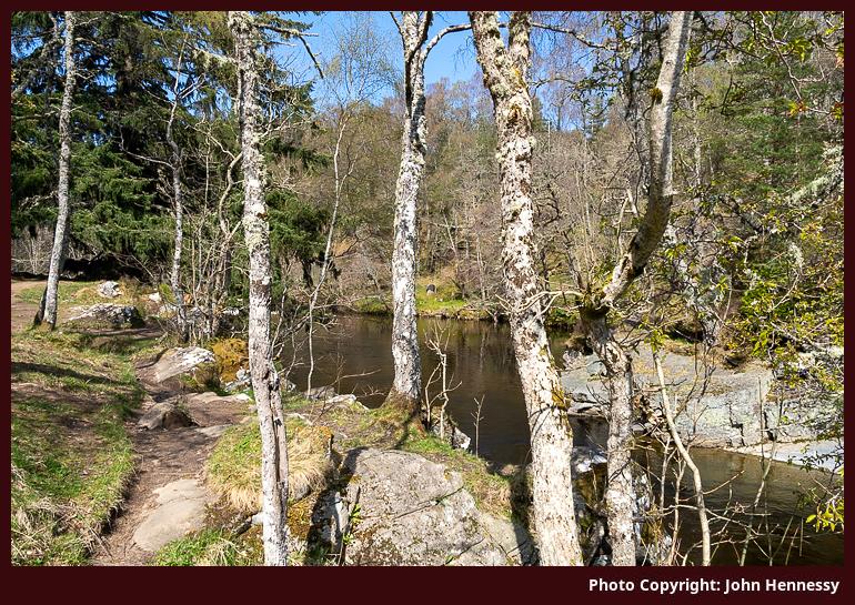 A Quieter Stretch of the River Feshie, Feshiebridge, Cairngorms National Park, Scotland
