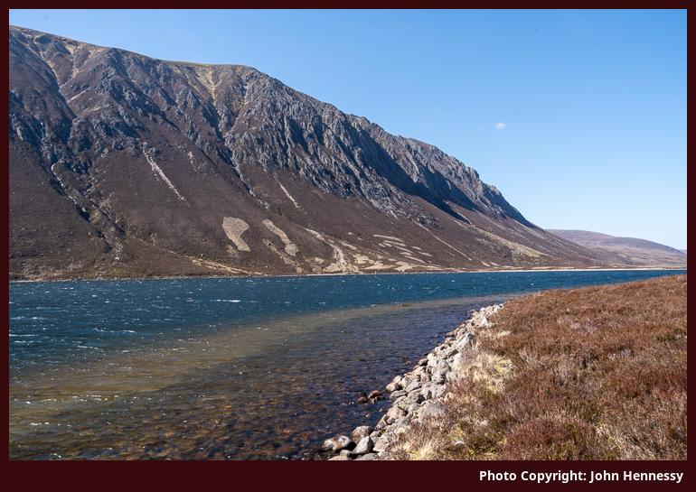 Sg&ograve;ran Dubh M&ograve;r & Loch Eanaich, Gleann Eanaich, Cairngorms National Park, Scotland