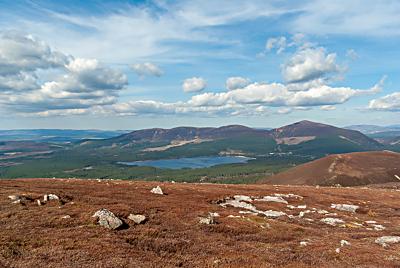 Loch Morlich from Castle Hill, Cairngorms National Park