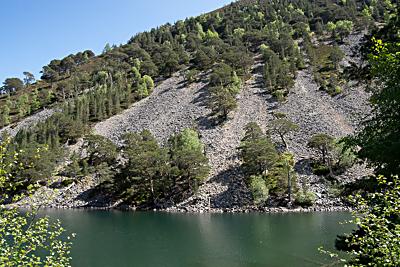 An Lochan Uaine, Ryvoan Pass, Cairngorms National Park, Scotland An Lochan Uaine, Ryvoan Pass, Cairngorms National Park, Scotland