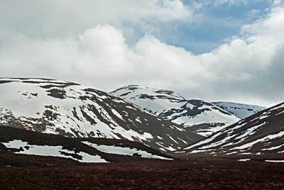 Looking towards Bynack More, Cairngorms National Park