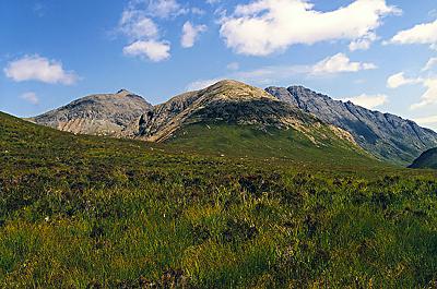 Click to enlarge: Ruadh Stac and Some Cuillin Outliers, Strath, Isle of Skye, Scotland