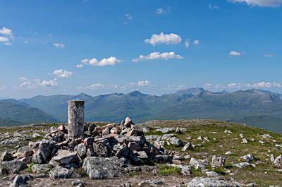 Ben Nevis & Mamores from Beinn a