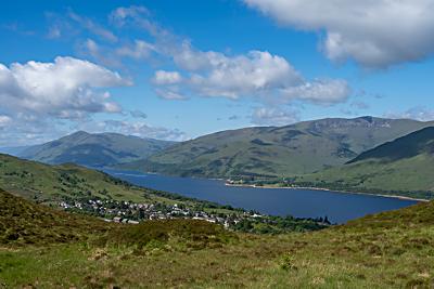 Loch Linnhe from Cow Hill, Fort William, Lochaber, Scotland Loch Linnhe from Cow Hill, Fort William, Lochaber, Scotland