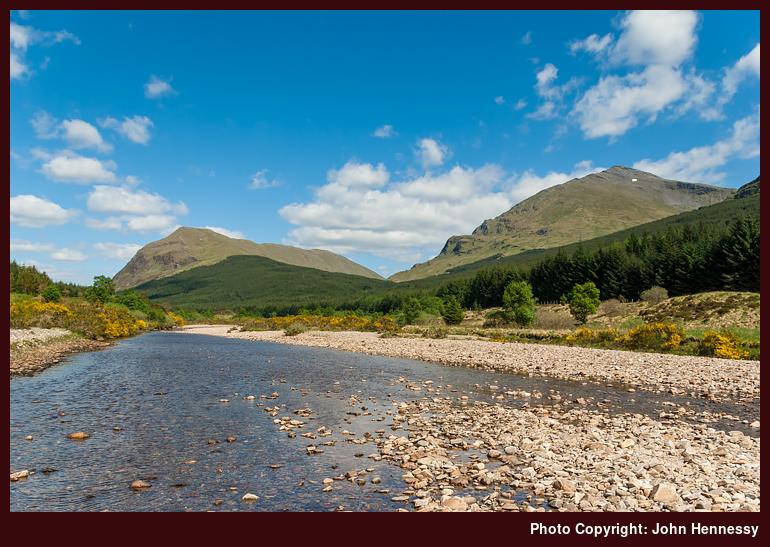 River Lochy with Beinn a