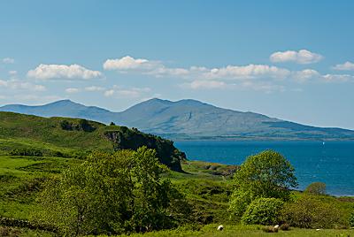 Isle of Mull from Kerrera, Oban, Argyll & Bute