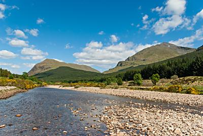 River Lochy with Beinn a