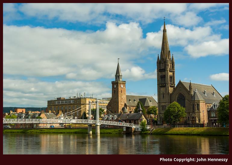 Old High Church & Free North Church, Inverness, Inverness-shire, Scotland
