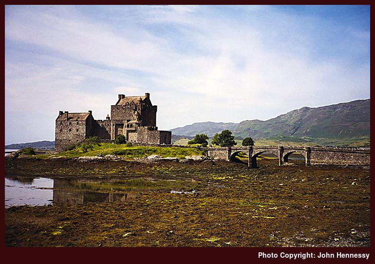 Eilean Donan Castle, Dornie, Ross and Cromarty, Scotland