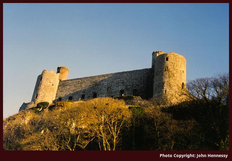 Harlech Castle, Gwynedd, Wales
