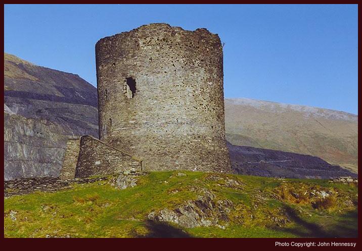 Dolbadarn Castle, Llanberis, Gwynedd, Wales