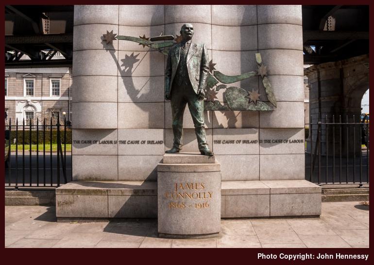 Statue of James Connolly, Dublin, Éire