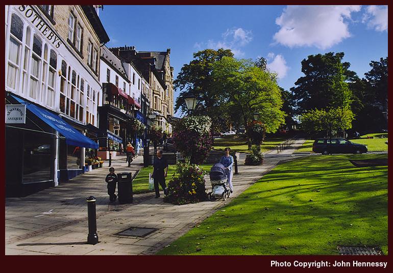 Montpelier Parade, Harrogate, North Yorkshire, England Montpelier Parade, Harrogate, North Yorkshire, England