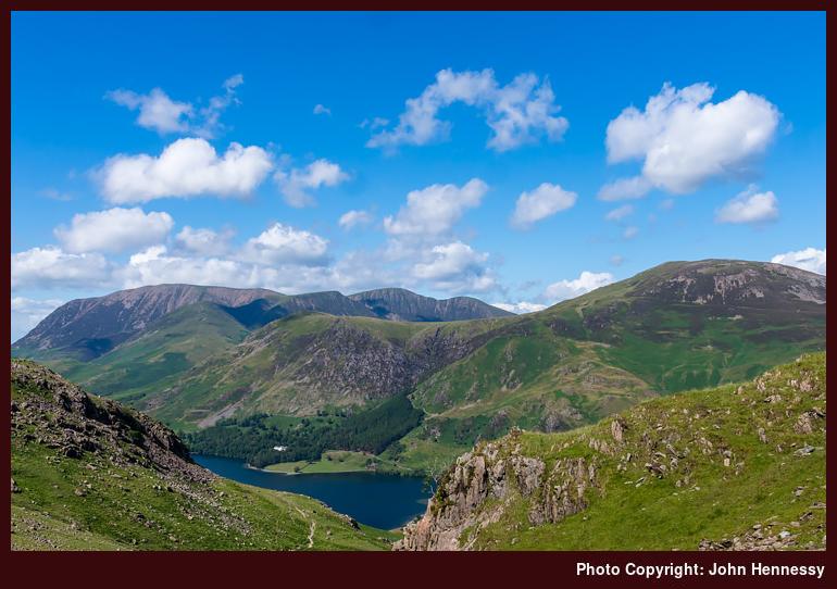 Looking north from Scarth Gap, Buttermere, Cumbria, England