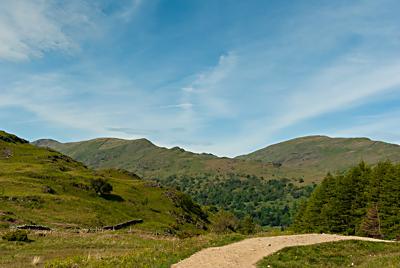 High Pike, Low Pike & Red Screes as seen from Loughrigg Fell, Ambleside